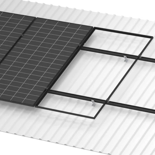 Black Tin Kit 30/35mm for 8 Solar Panels