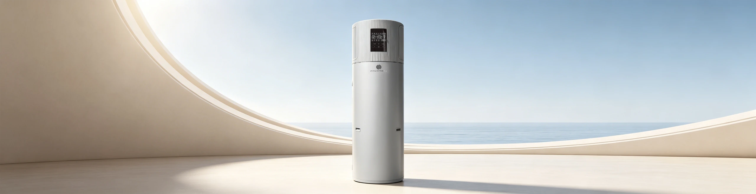 floor standing heat pump